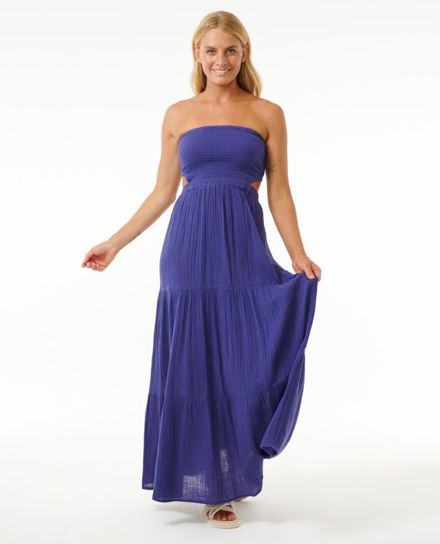 premium surf maxi jurk
