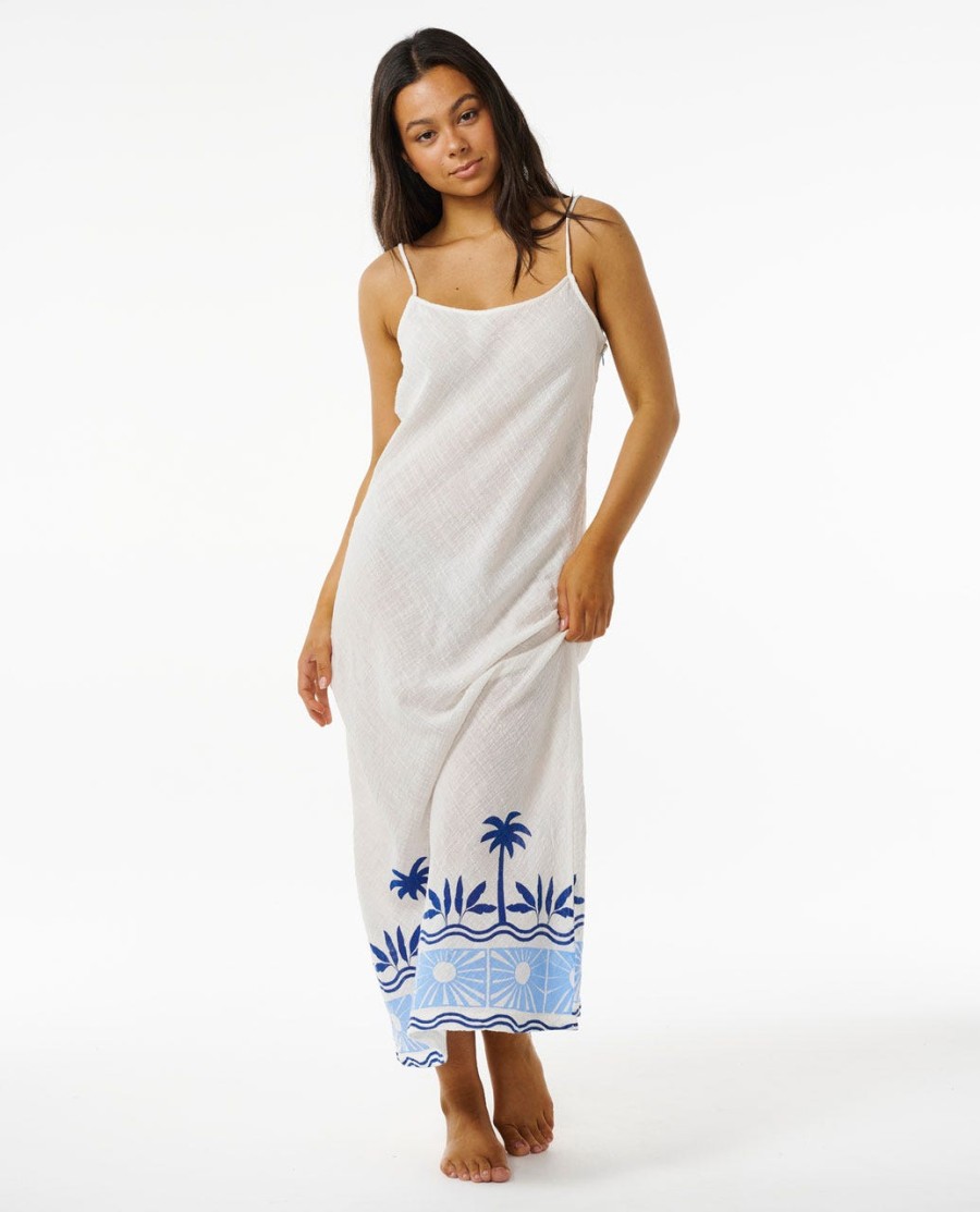 santorini sun maxi jurk