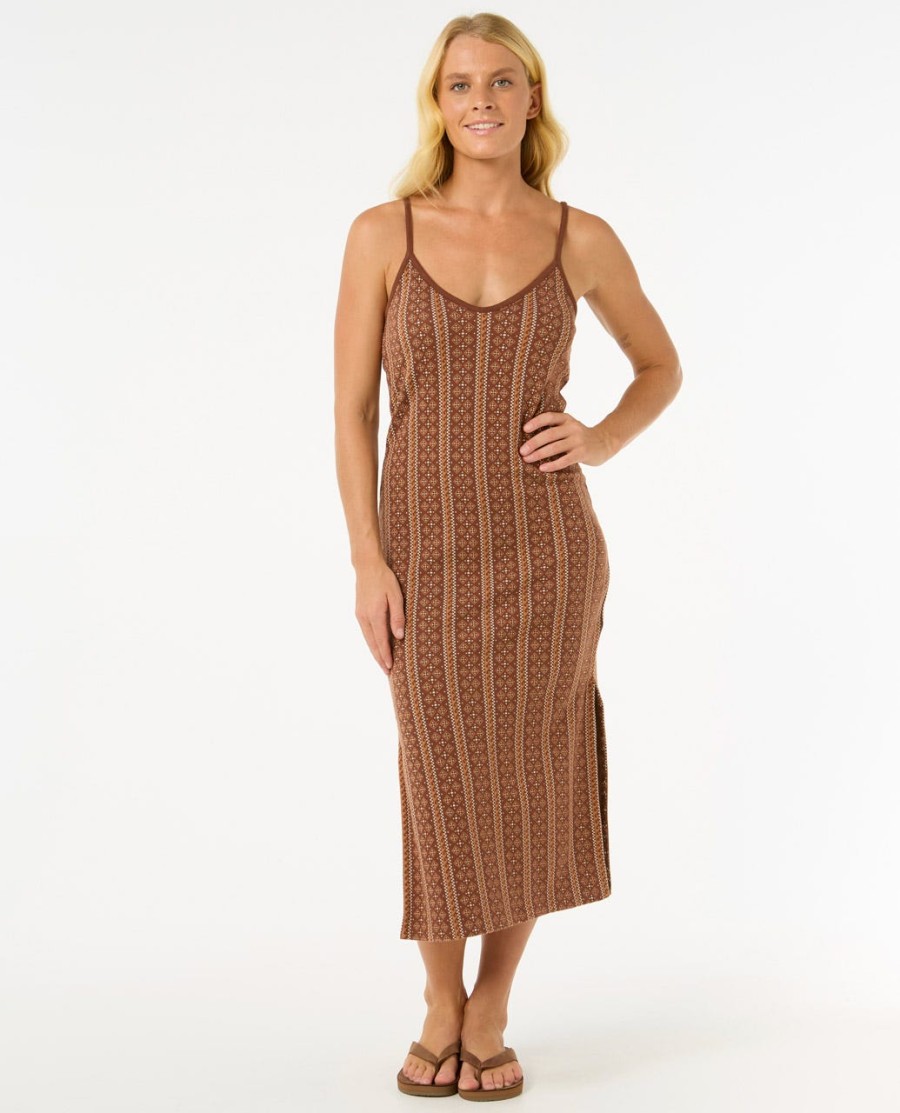 san carlos jacquard gebreide midi-jurk