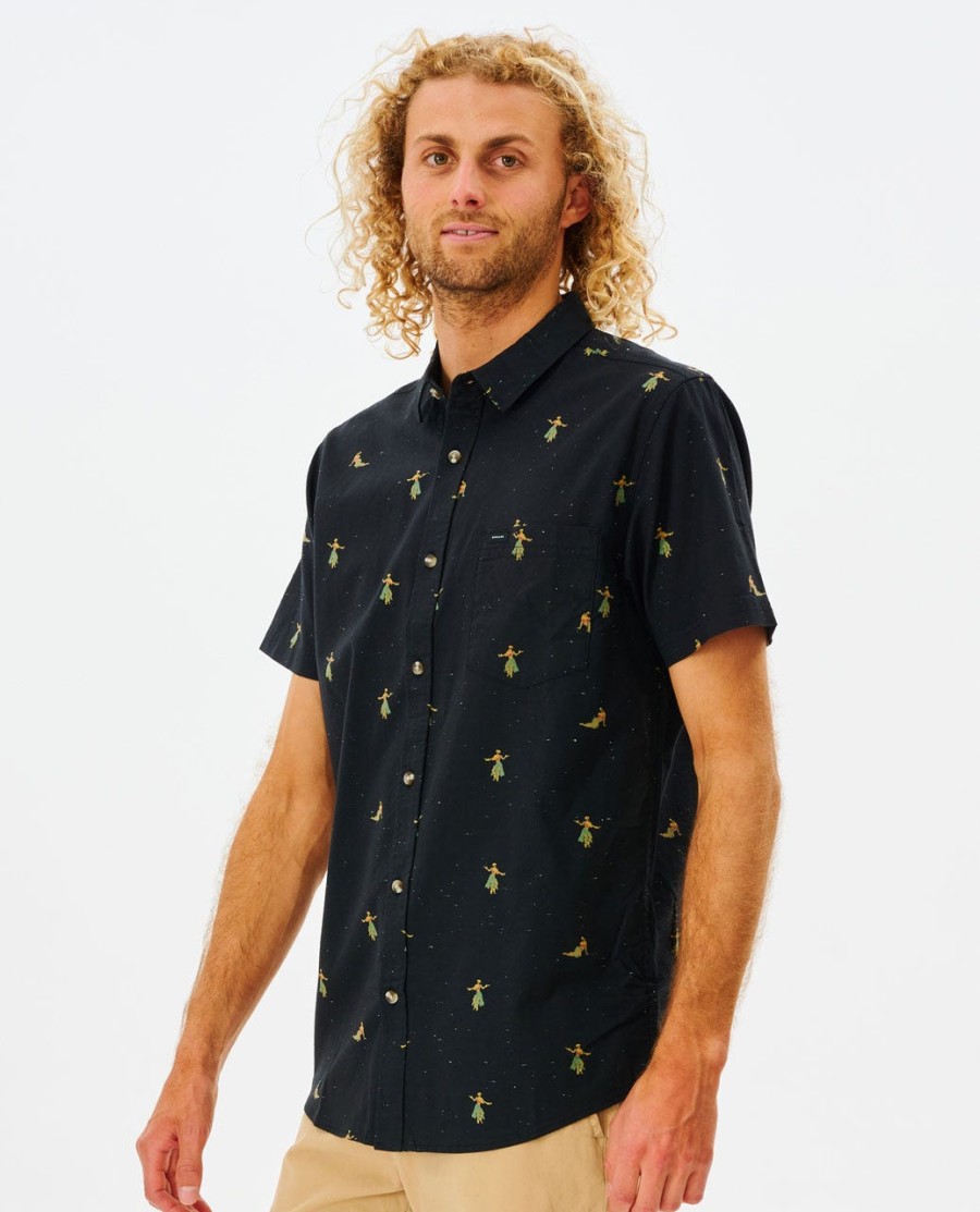 hula breach t-shirt met korte mouwen