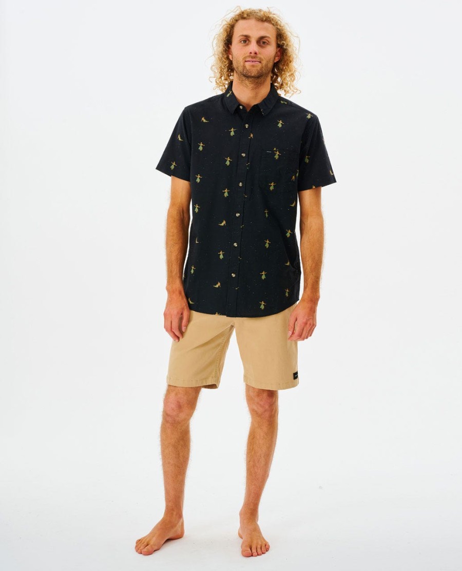 hula breach t-shirt met korte mouwen