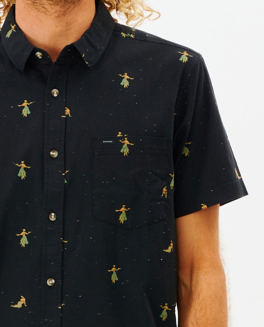 hula breach t-shirt met korte mouwen