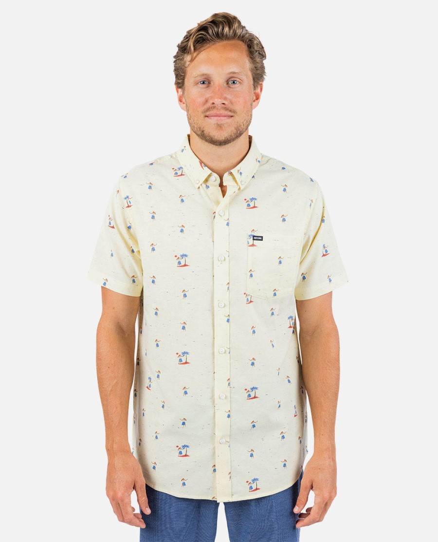 hula breach t-shirt met korte mouwen