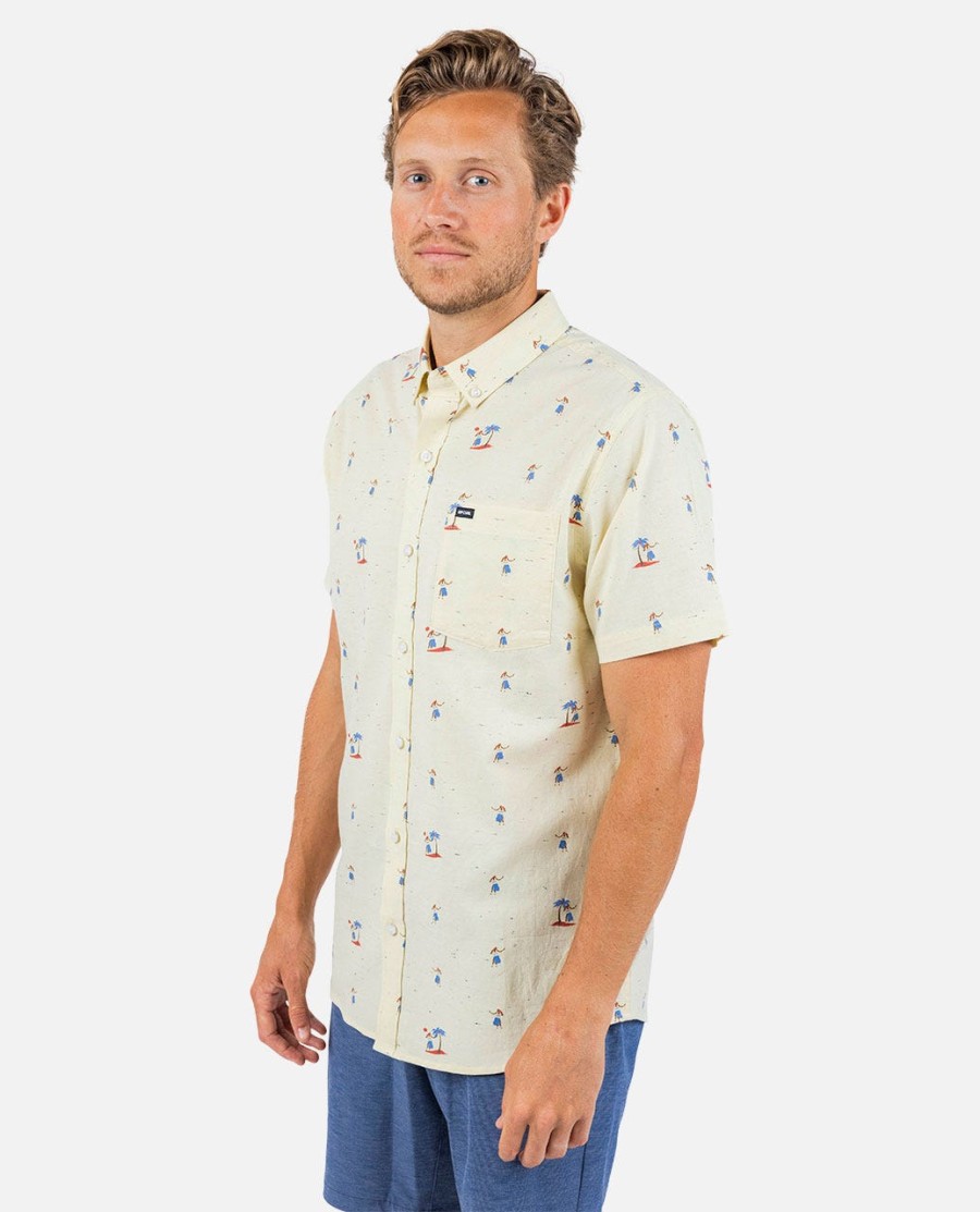hula breach t-shirt met korte mouwen