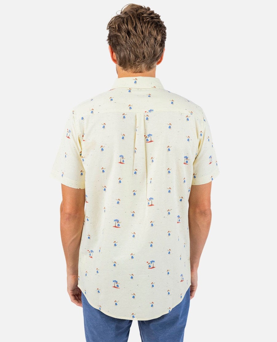 hula breach t-shirt met korte mouwen