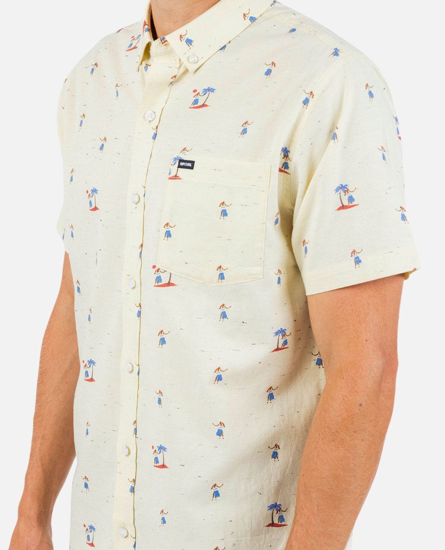 hula breach t-shirt met korte mouwen
