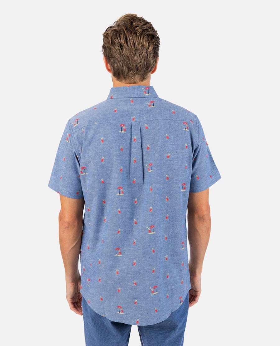 hula breach t-shirt met korte mouwen
