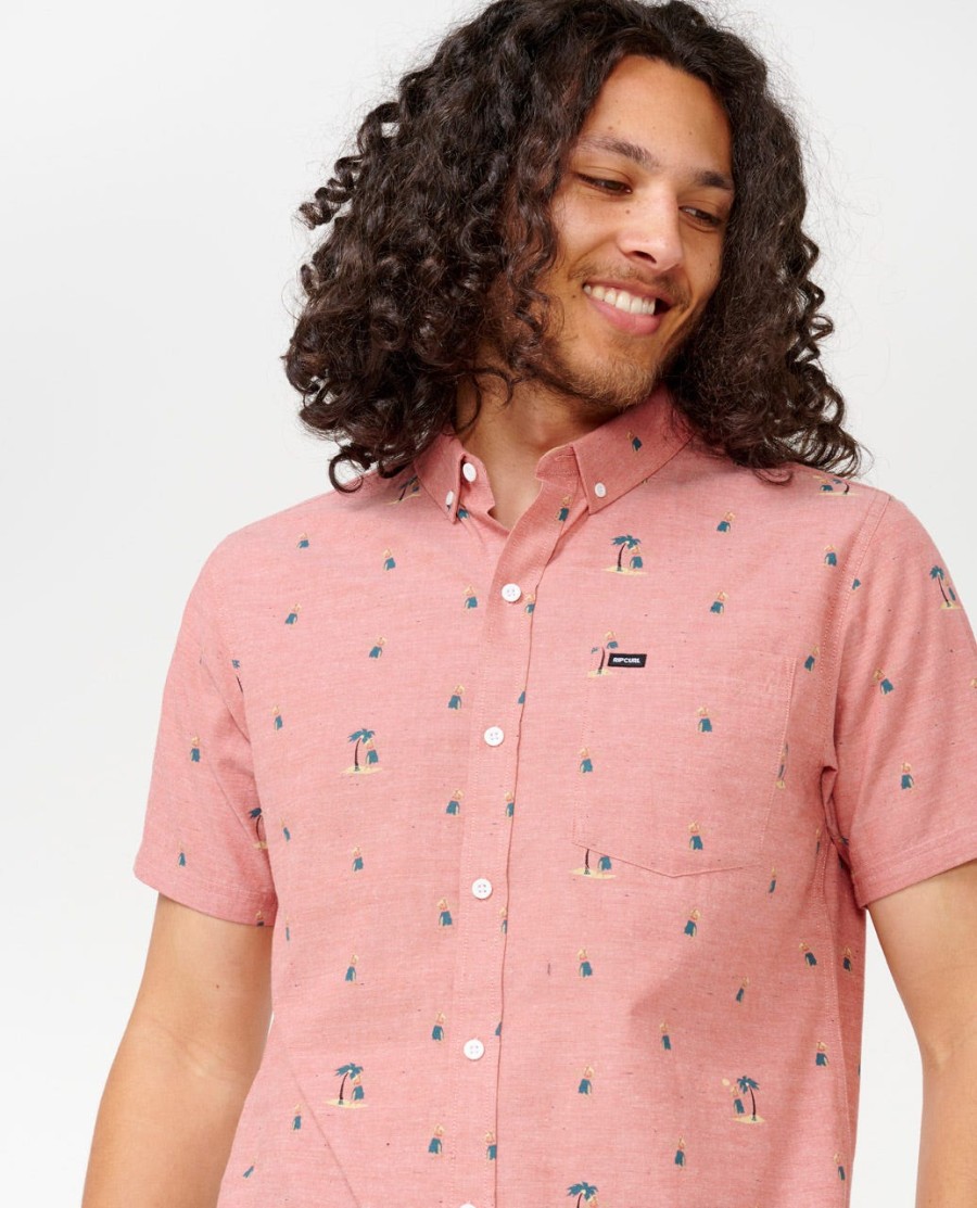 hula breach t-shirt met korte mouwen
