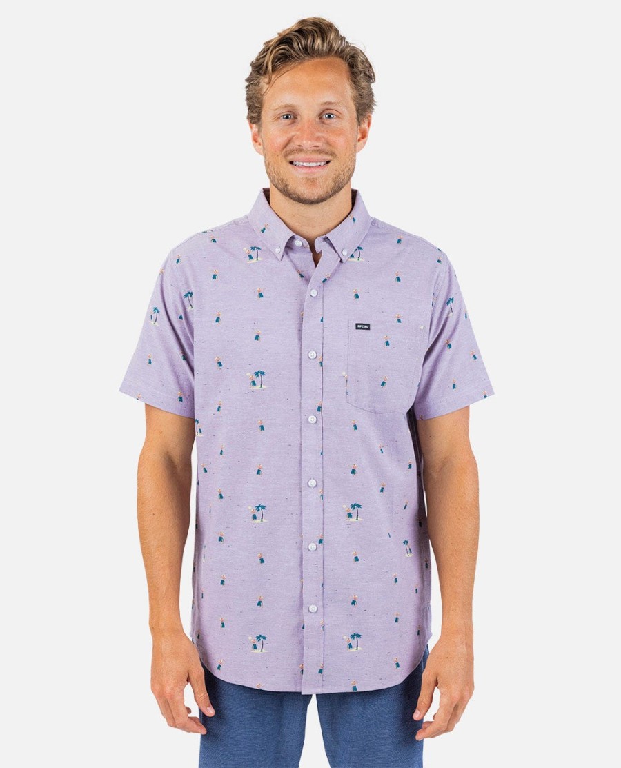 hula breach t-shirt met korte mouwen