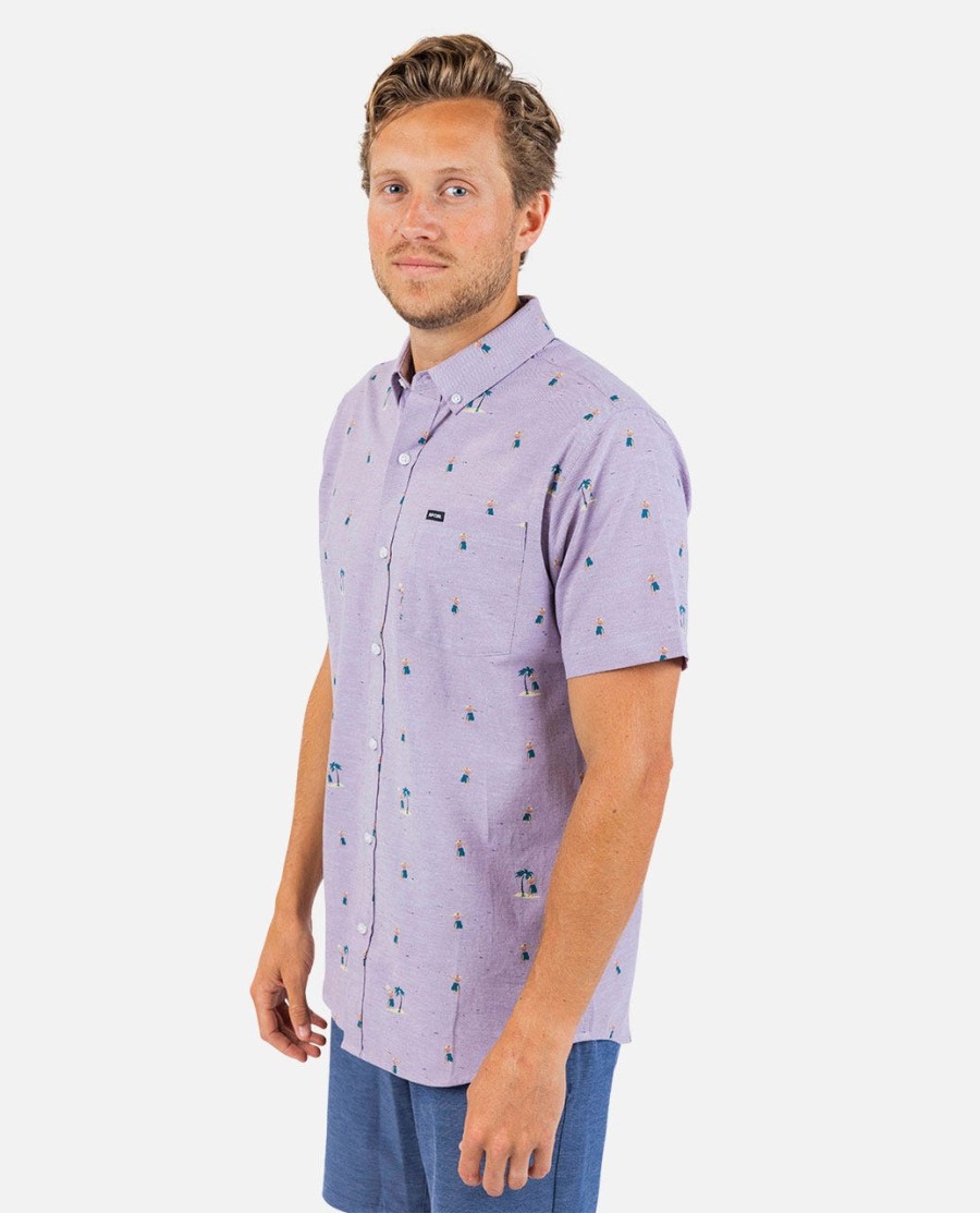 hula breach t-shirt met korte mouwen