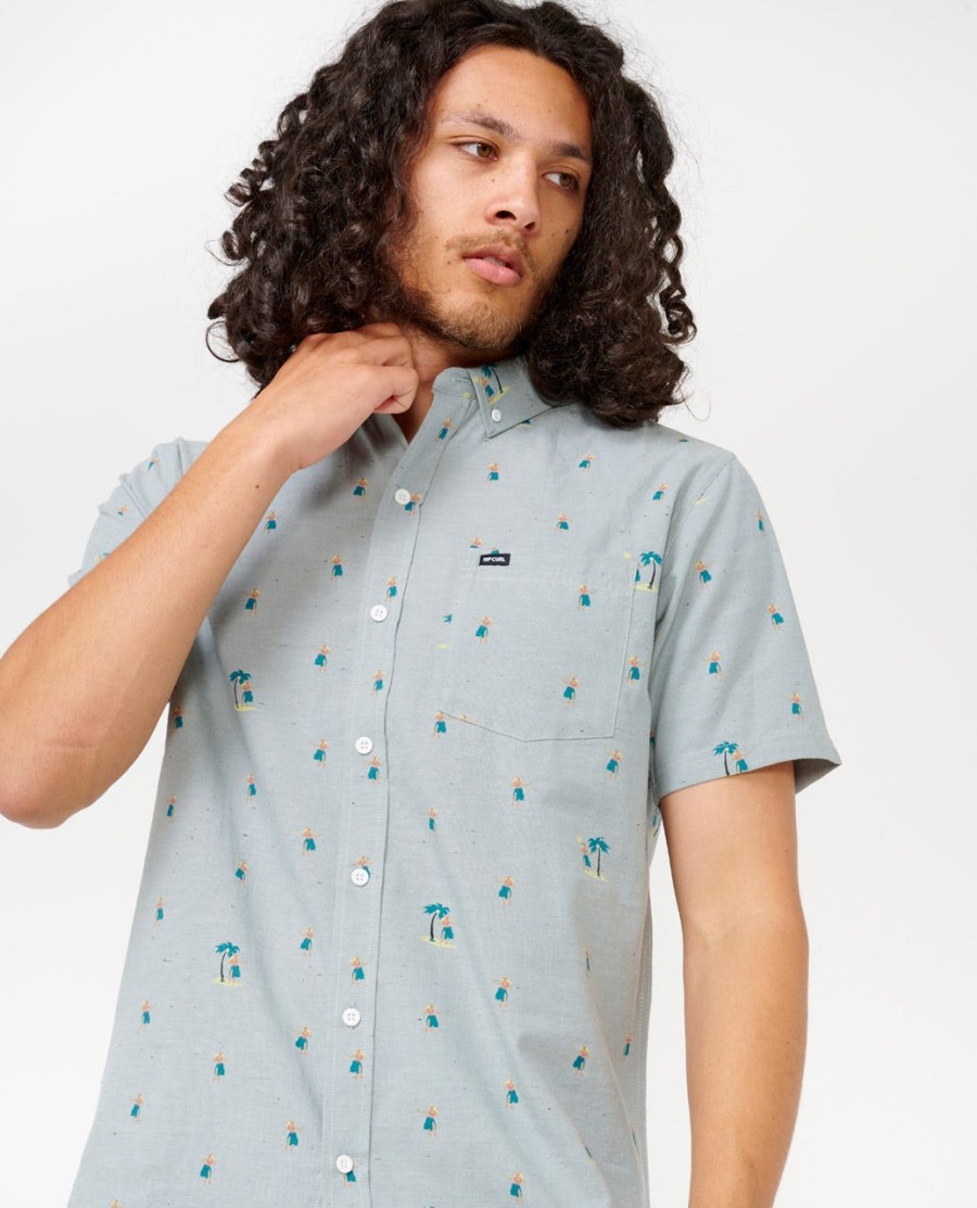 hula breach t-shirt met korte mouwen