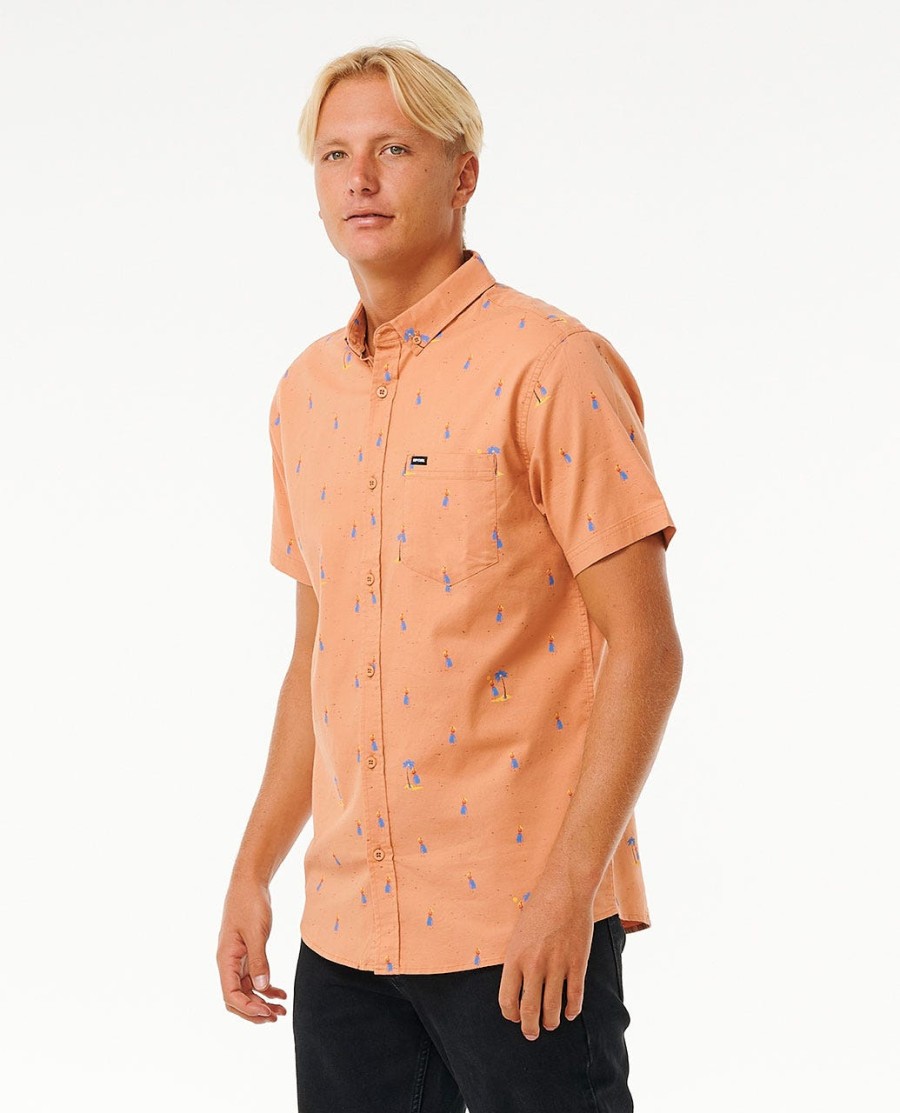 hula breach t-shirt met korte mouwen