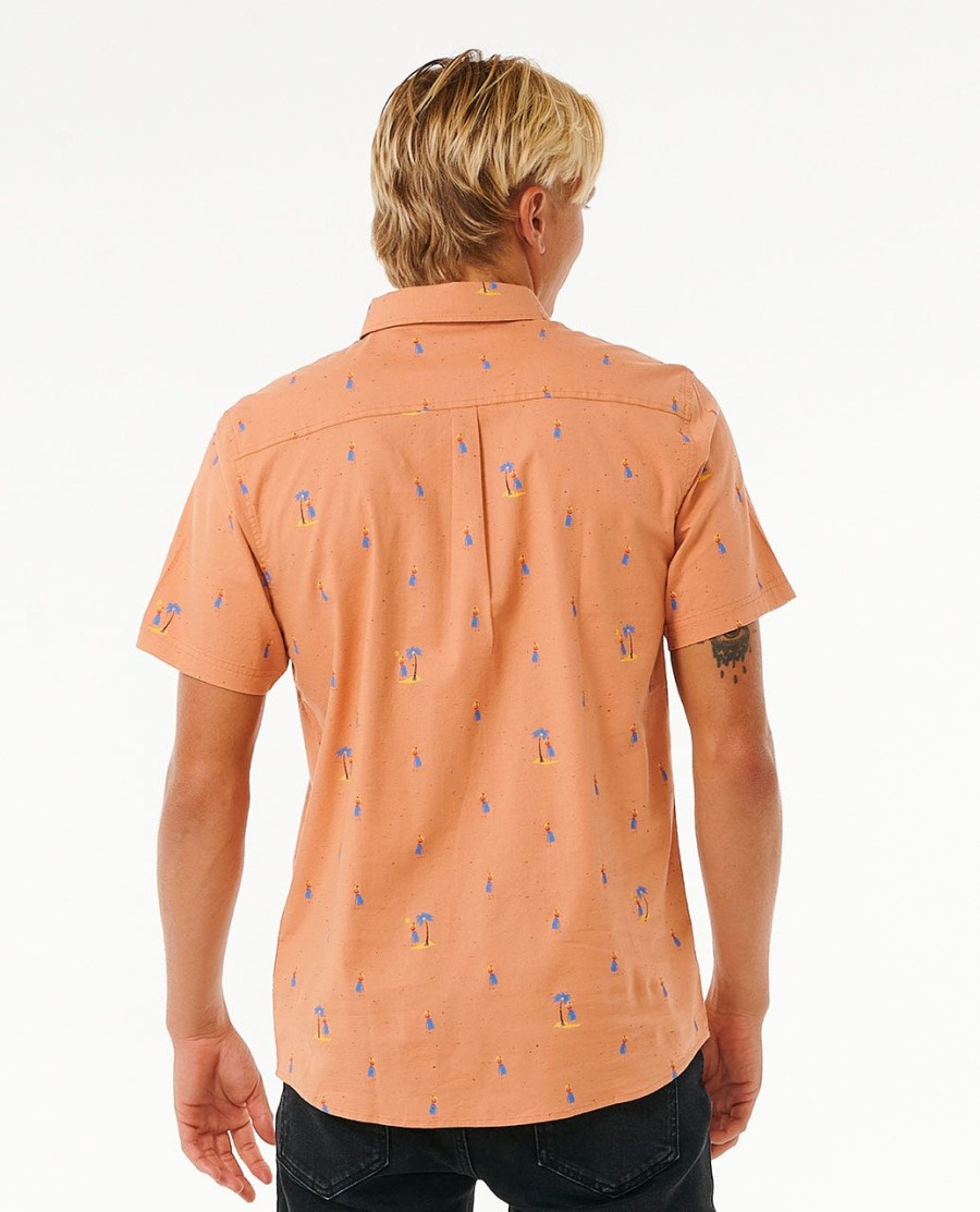 hula breach t-shirt met korte mouwen