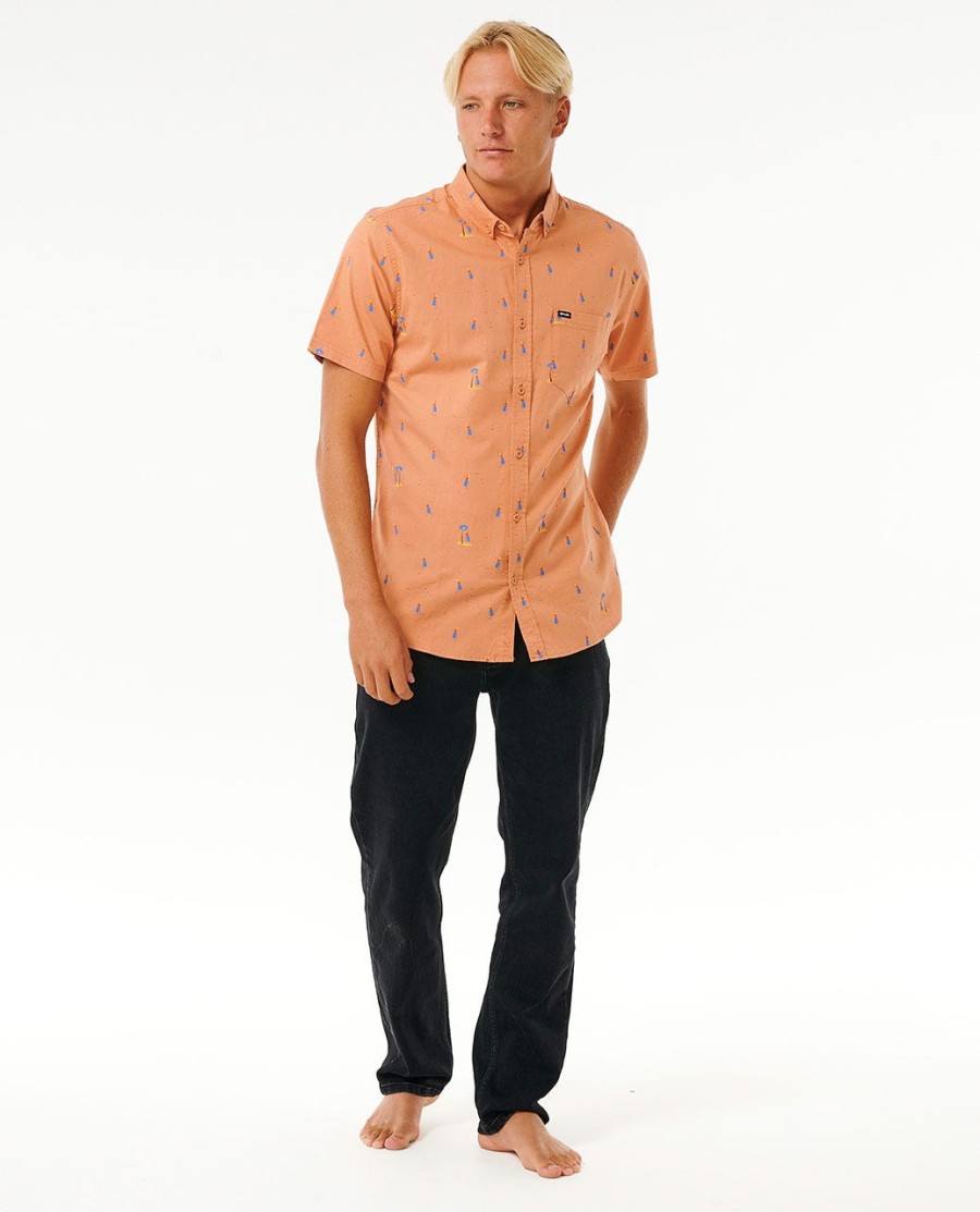hula breach t-shirt met korte mouwen