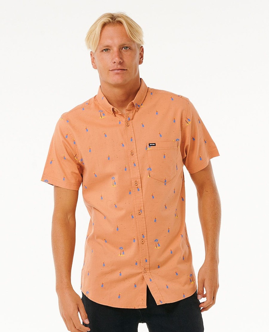 hula breach t-shirt met korte mouwen