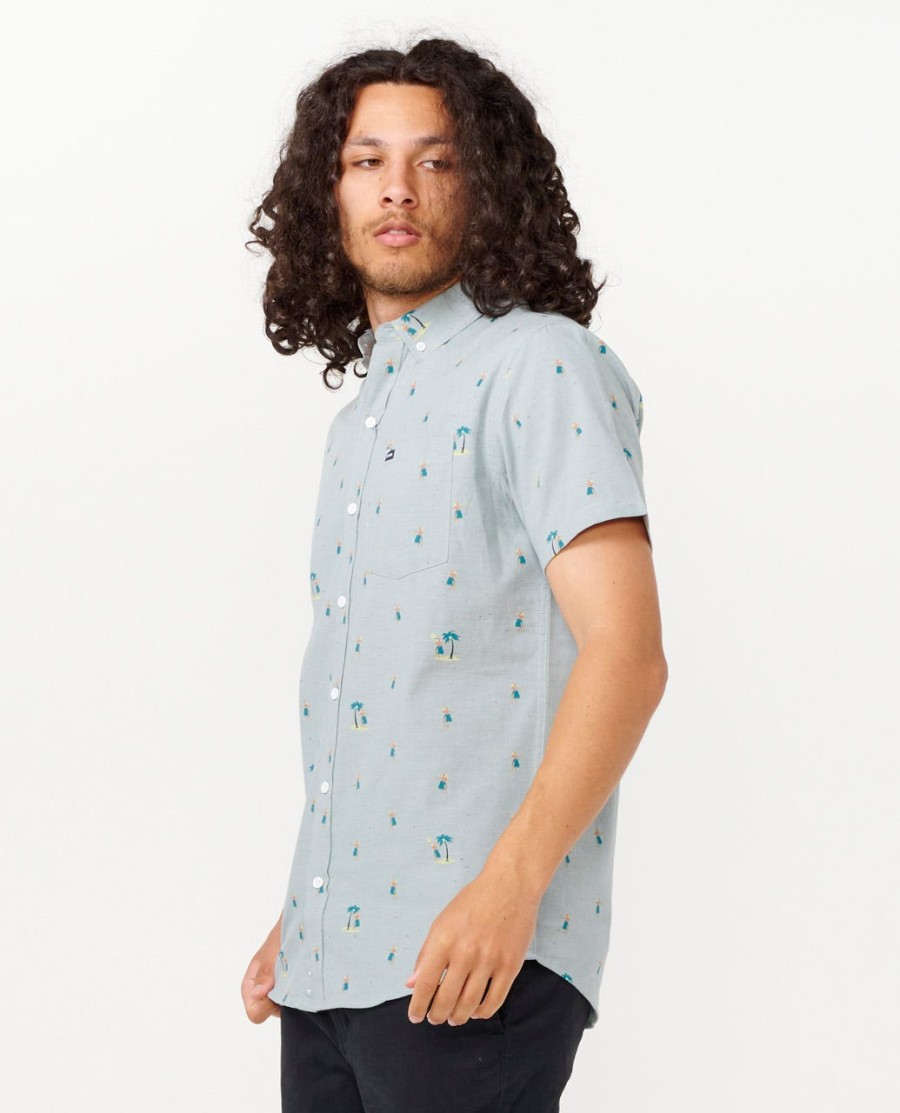 hula breach t-shirt met korte mouwen