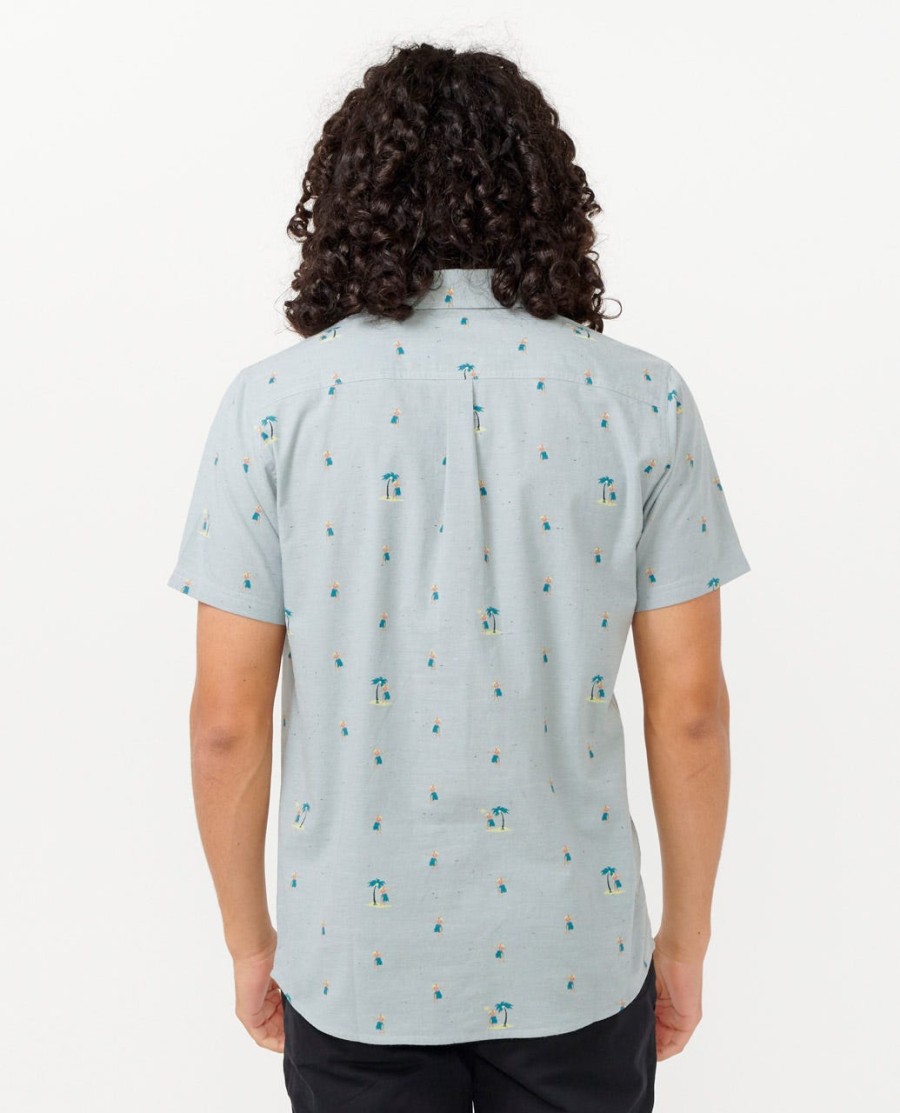 hula breach t-shirt met korte mouwen