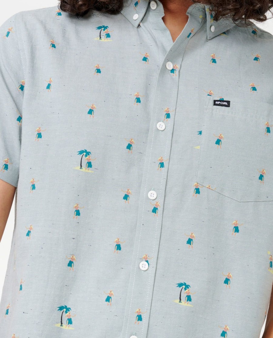 hula breach t-shirt met korte mouwen