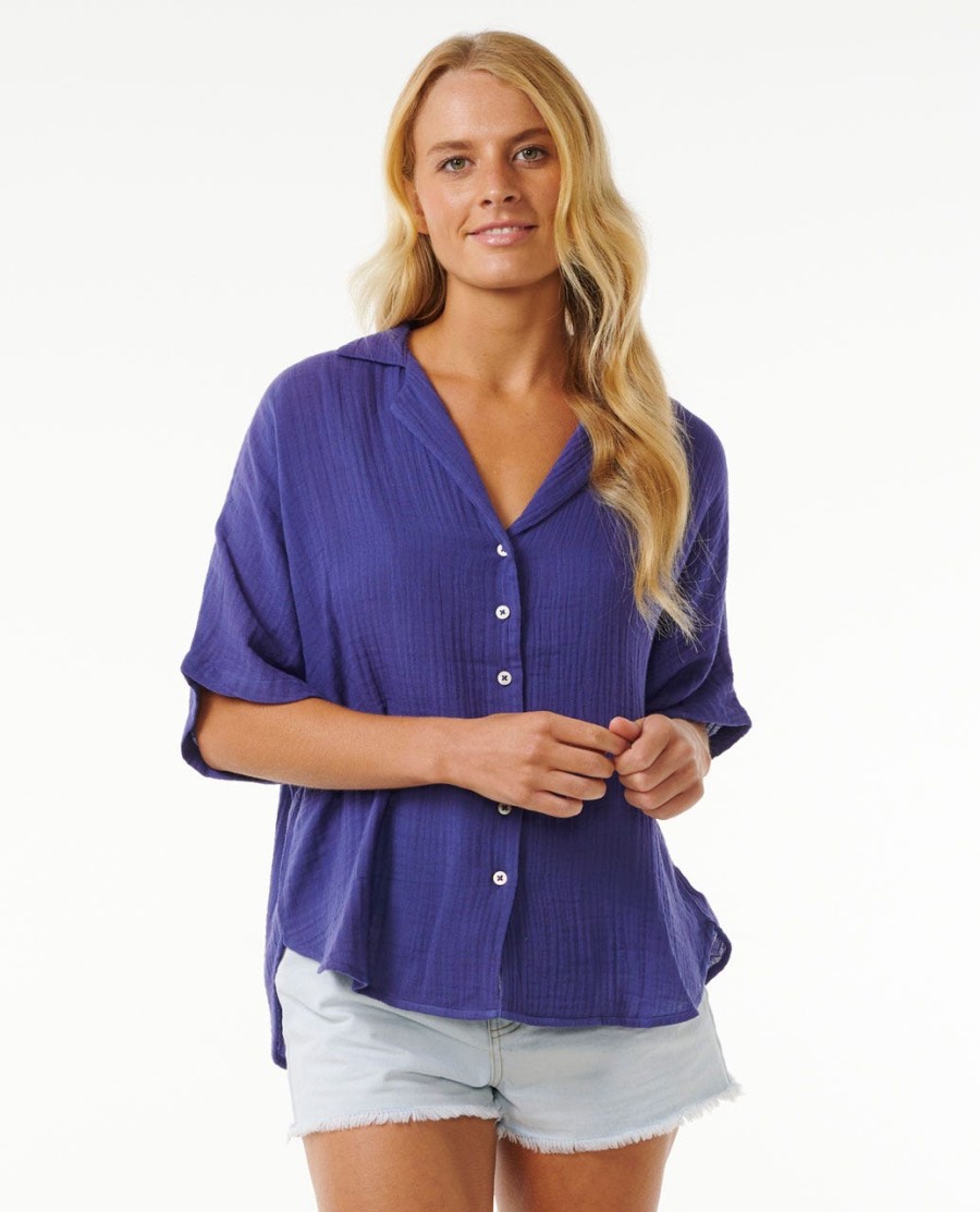 premium surfshirt met korte mouwen