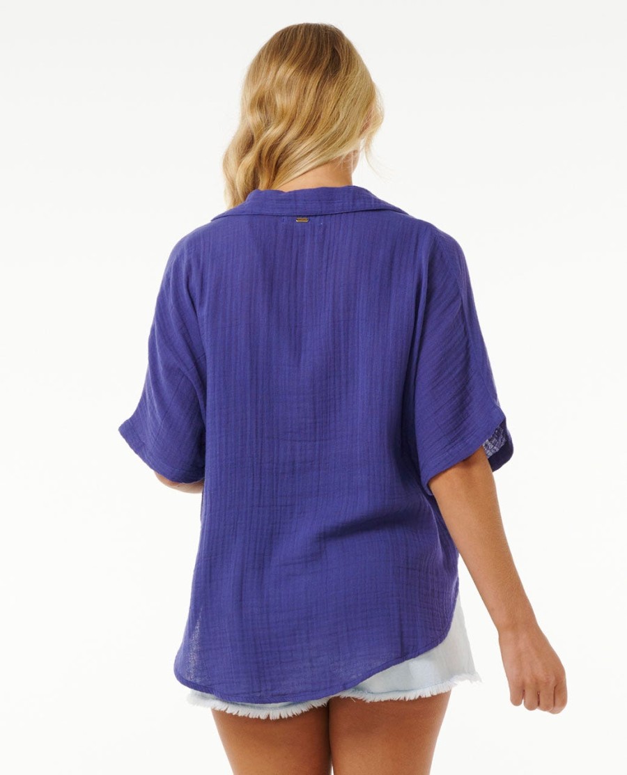 premium surfshirt met korte mouwen