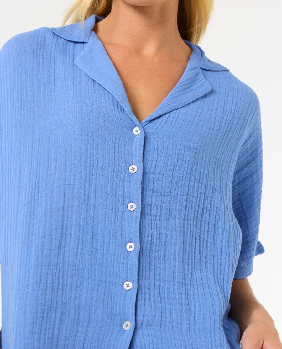 premium surfshirt met korte mouwen
