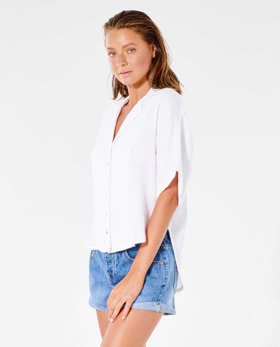 premium surfshirt met korte mouwen