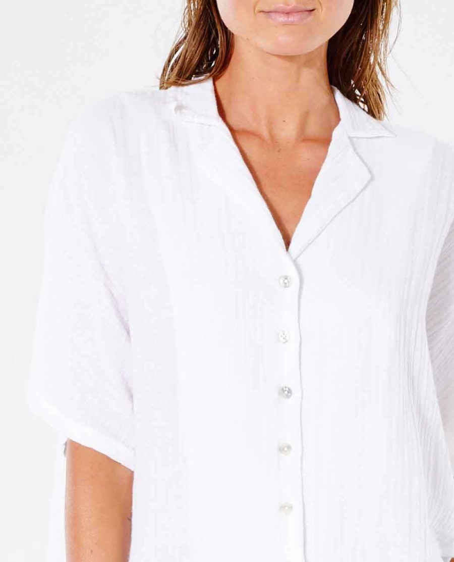 premium surfshirt met korte mouwen