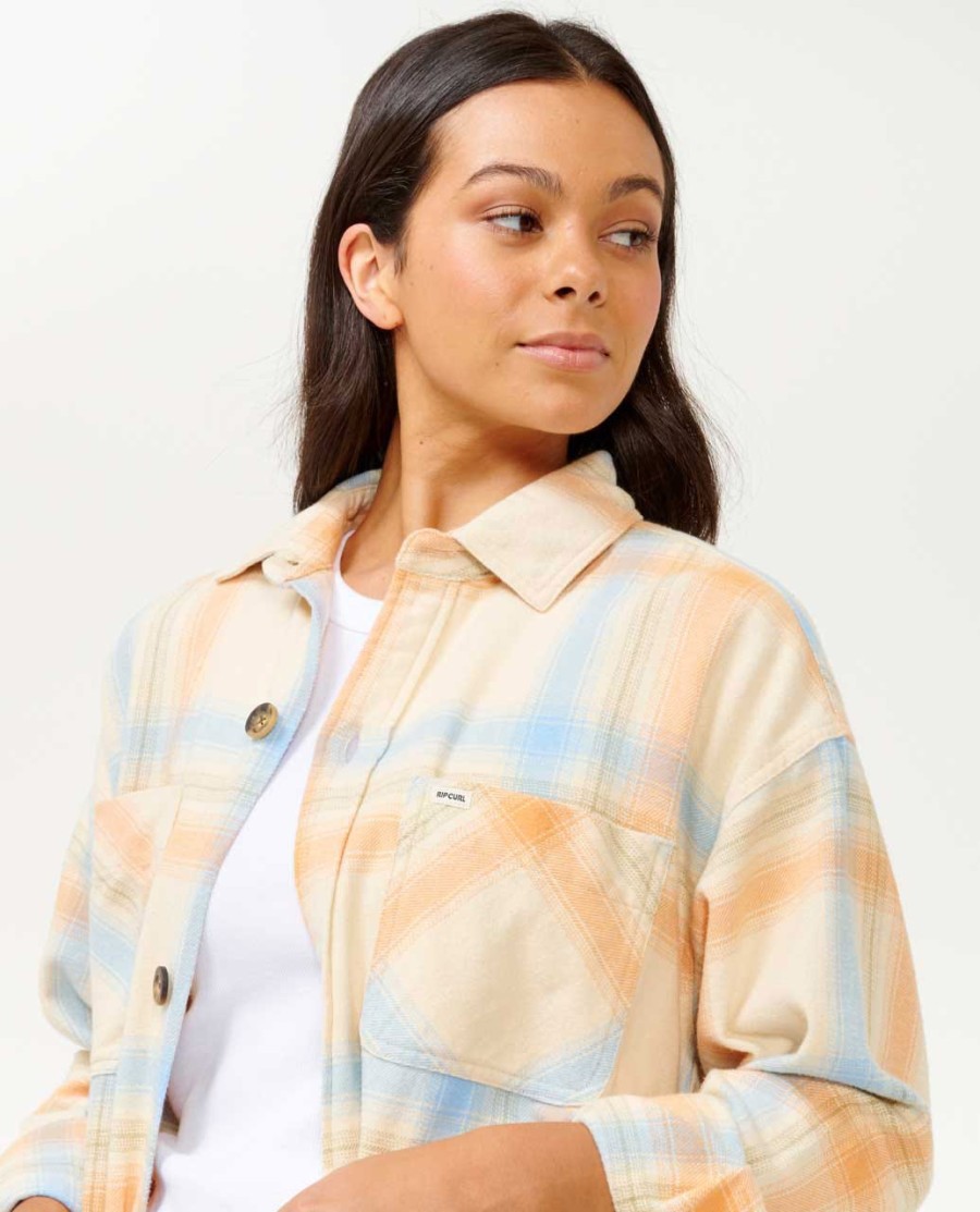 strandfeest flanellen shirt