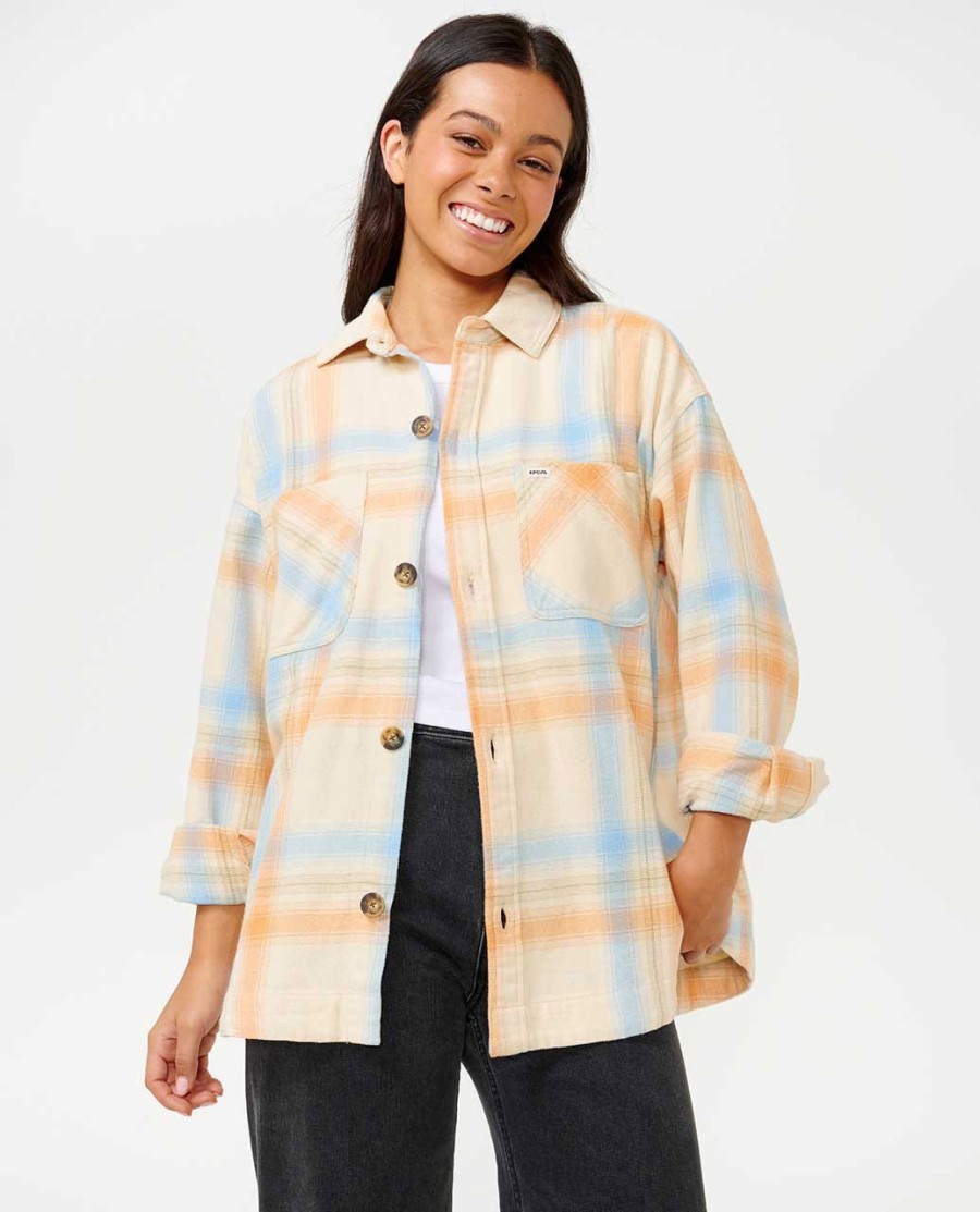 strandfeest flanellen shirt