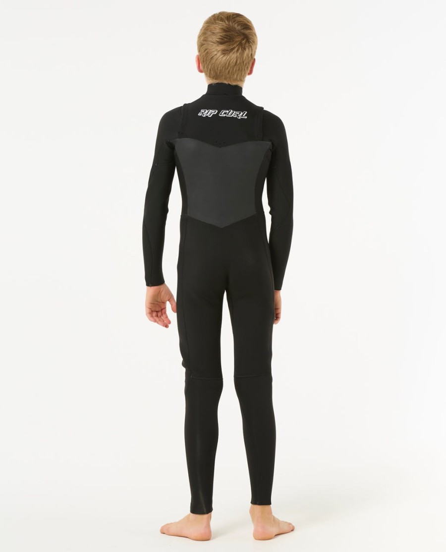 junior dawn patrol wetsuit met ritssluiting op de borst model 43