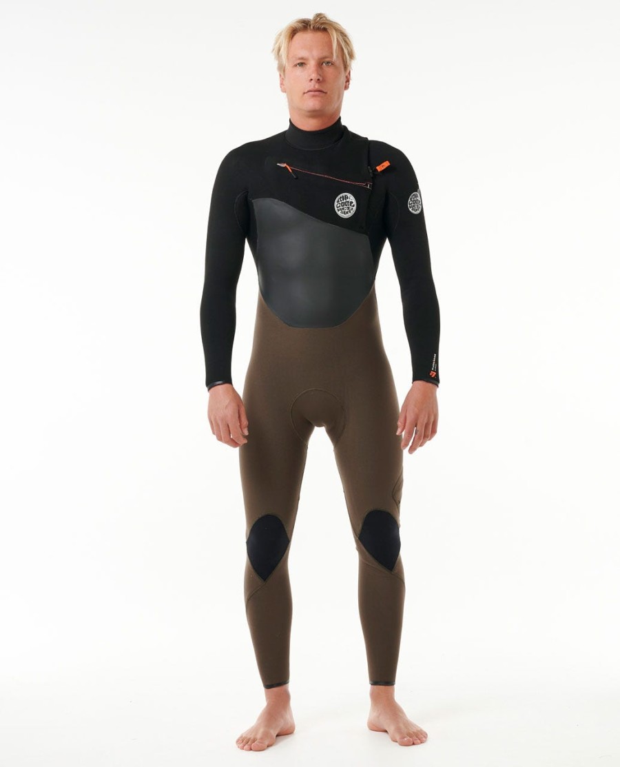 e7 flashbomb 43 wetsuit met ritssluiting op de borst