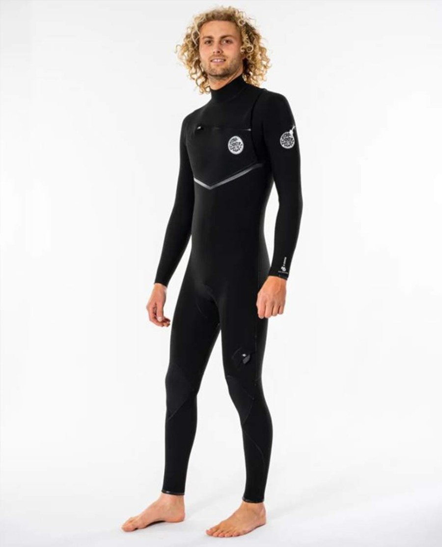 e7 e-bomb 32 wetsuit met ritssluiting op de borst