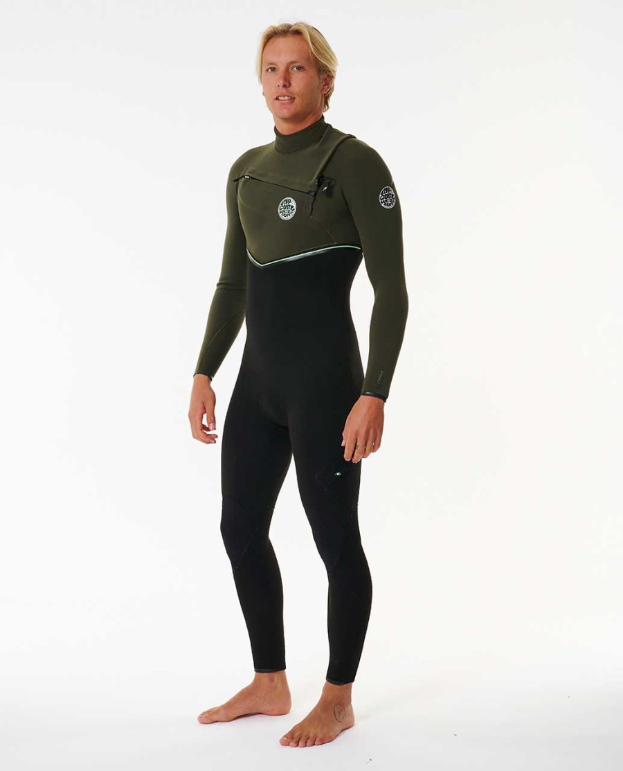 e7 e-bomb 32 wetsuit met ritssluiting op de borst