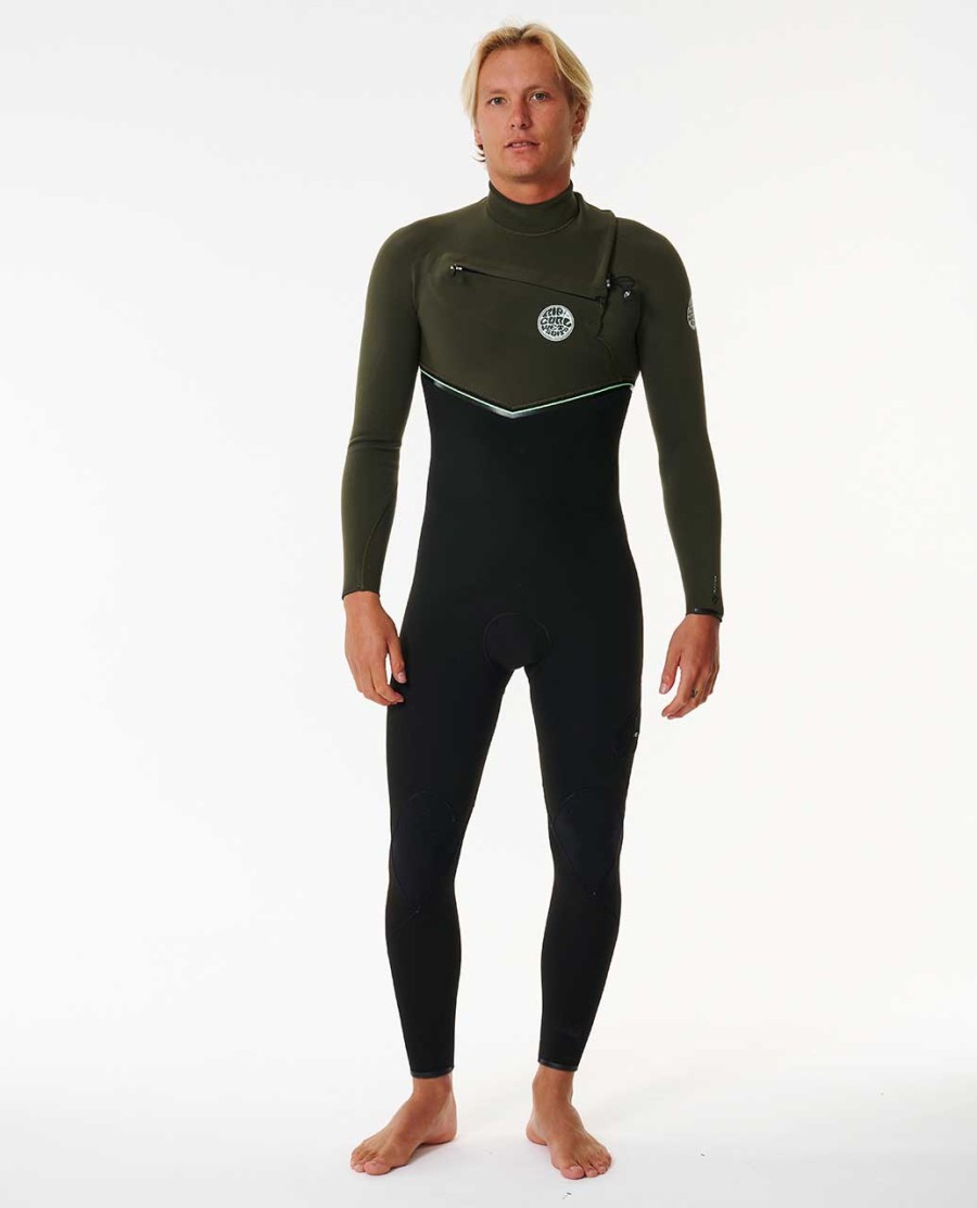 e7 e-bomb 32 wetsuit met ritssluiting op de borst
