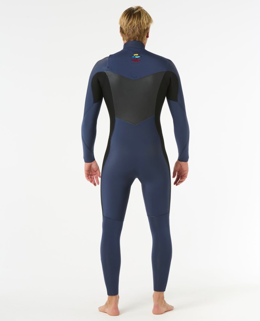 dawn patrol 43 wetsuit met ritssluiting op de borst