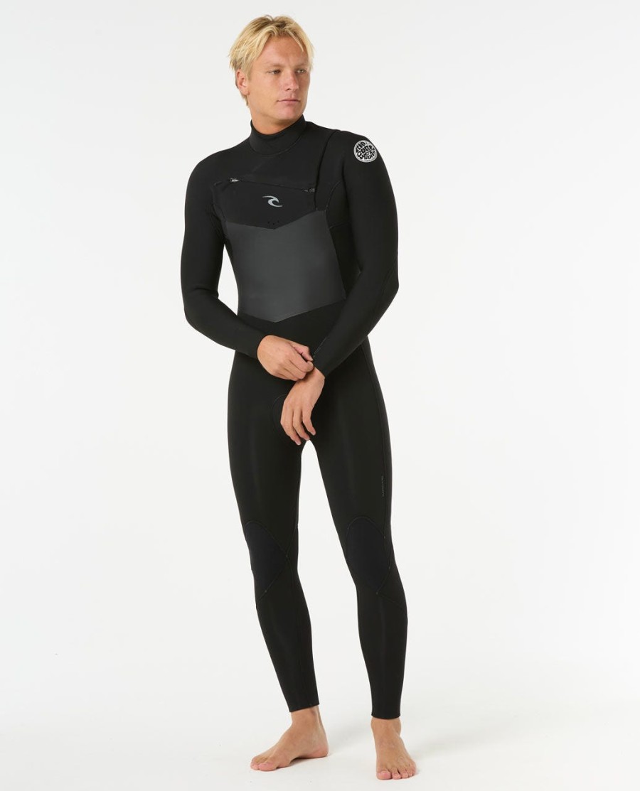 dawn patrol 32 wetsuit met ritssluiting op de borst