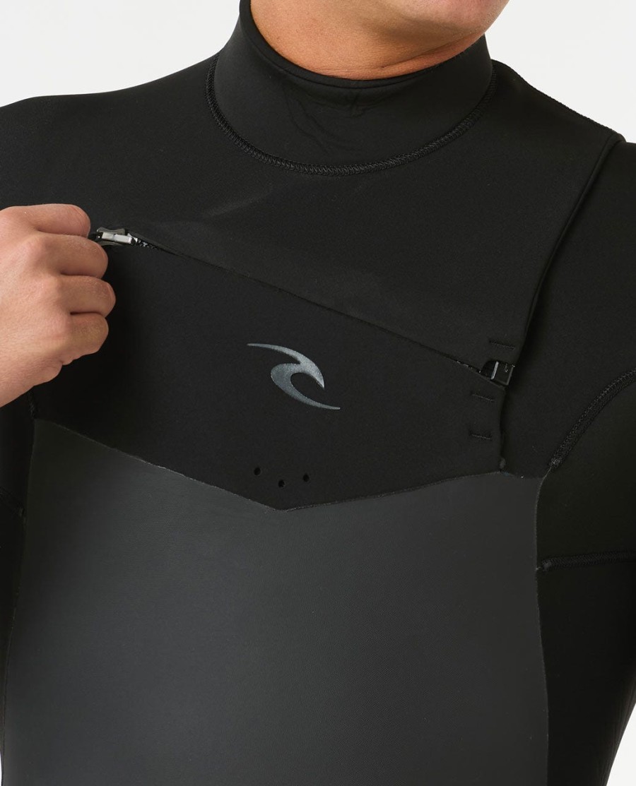 dawn patrol 32 wetsuit met ritssluiting op de borst