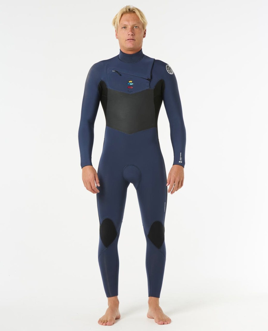 dawn patrol 32 wetsuit met ritssluiting op de borst