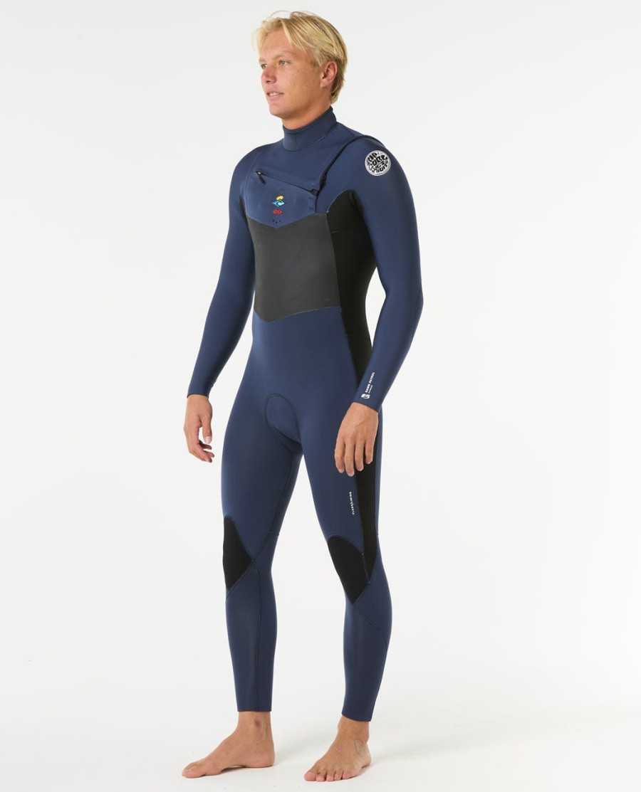 dawn patrol 32 wetsuit met ritssluiting op de borst
