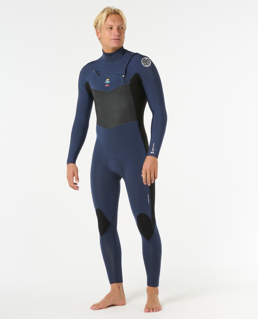 dawn patrol 32 wetsuit met ritssluiting op de borst