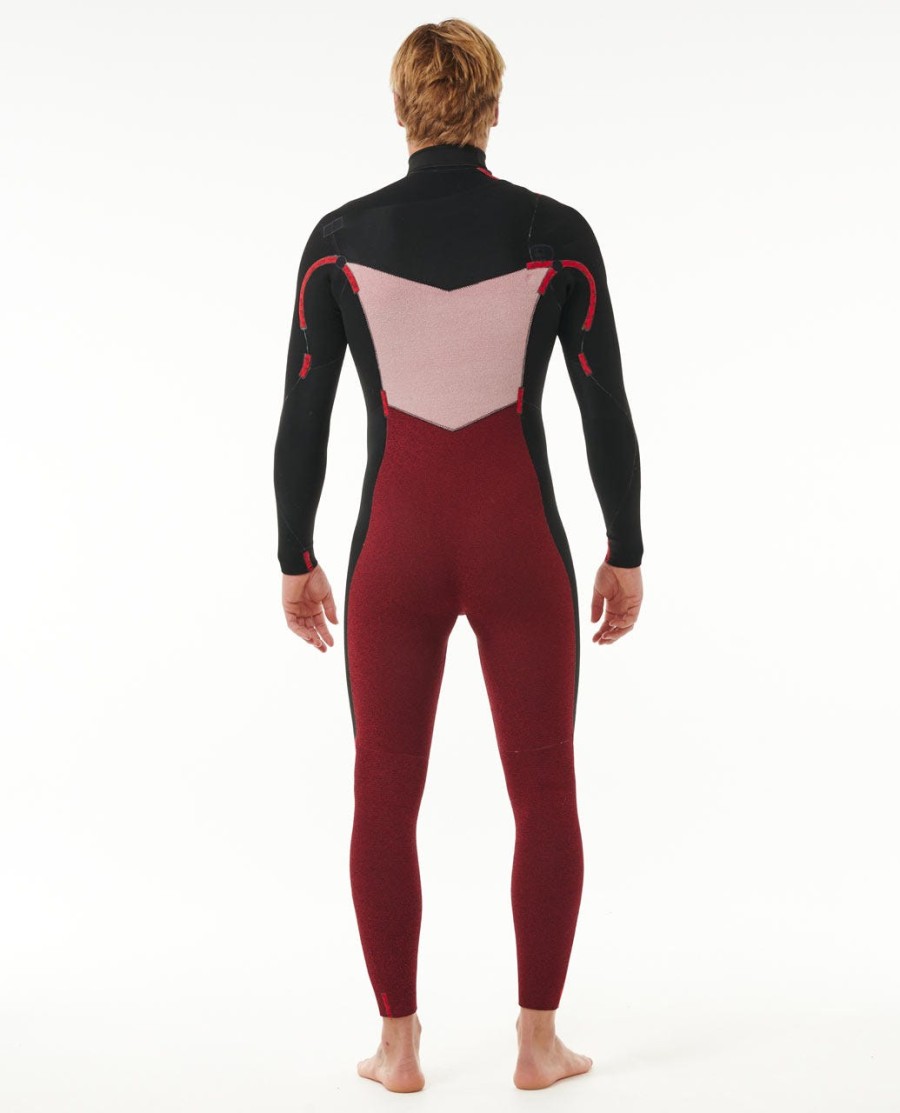 dawn patrol 32 wetsuit met ritssluiting op de borst