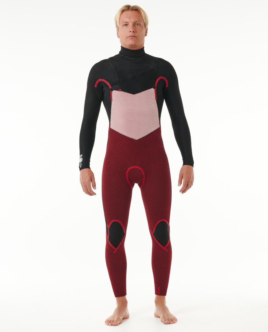 dawn patrol 32 wetsuit met ritssluiting op de borst