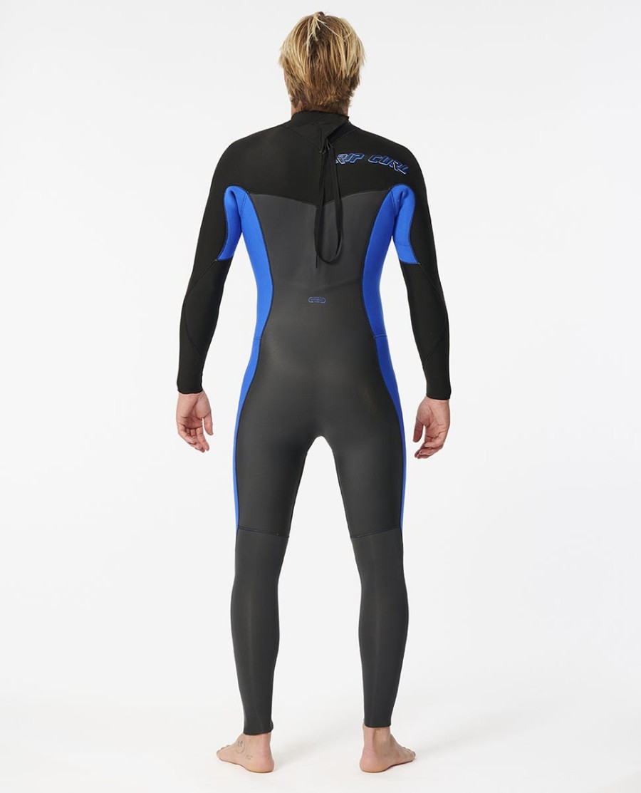 dawn patrol 43 wetsuit met ritssluiting op de rug