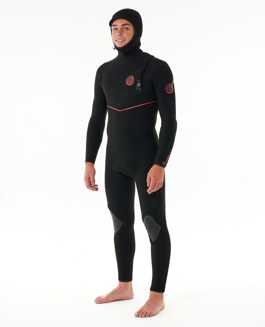 e7 flashbomb fusion 54 capuchon ritsloos volledig wetsuit