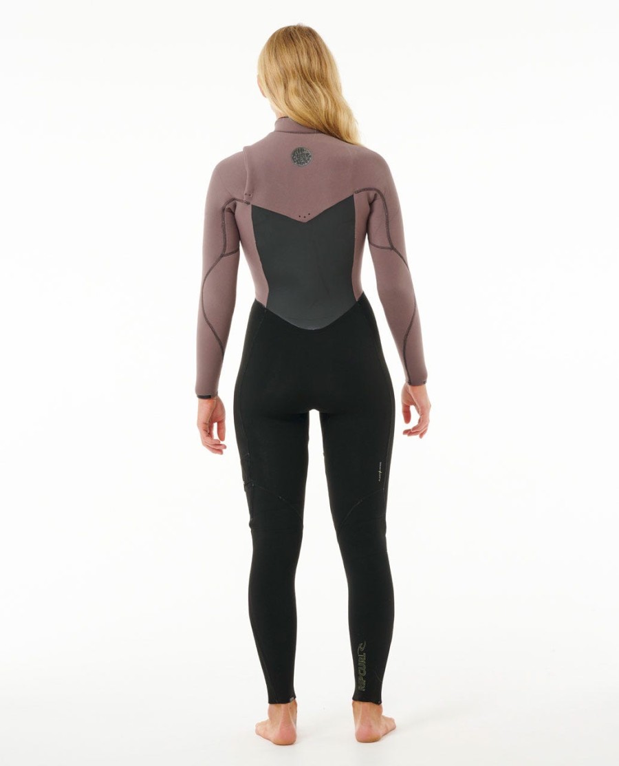 dames flashbomb 43 wetsuit met ritssluiting op de borst