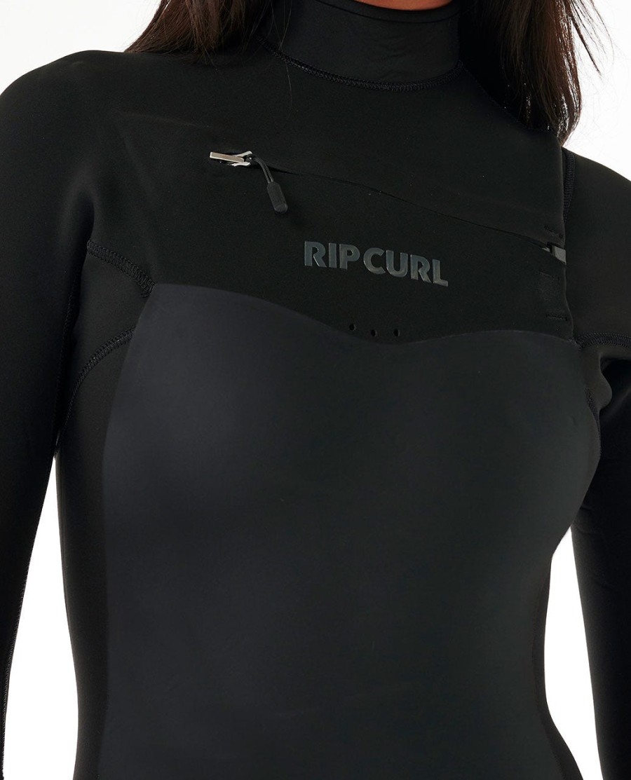 dames dawn patrol 32 wetsuit met ritssluiting op de borst