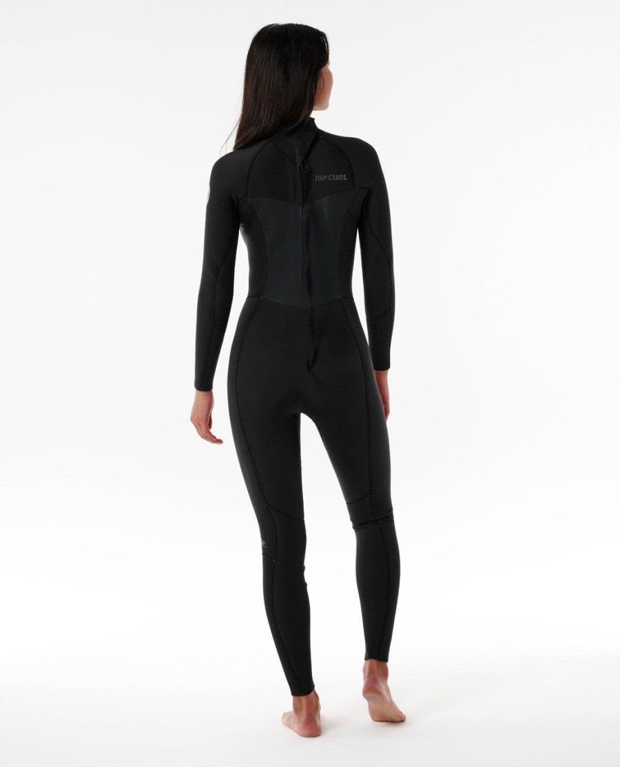 dames dawn patrol 43 wetsuit met ritssluiting op de rug