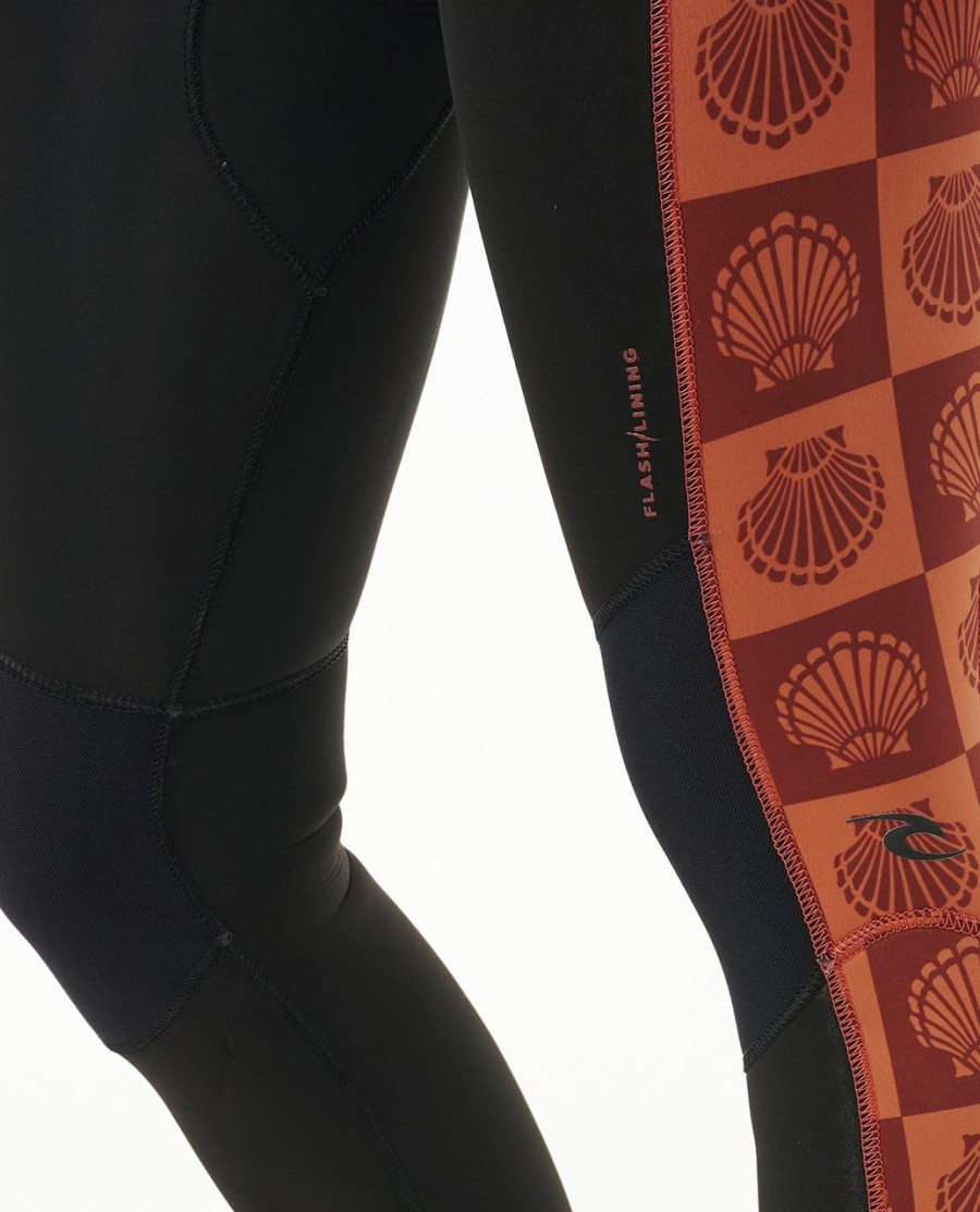 dames dawn patrol 43 wetsuit met ritssluiting op de rug