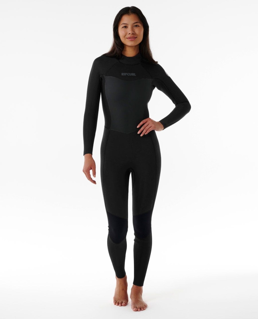 dames dawn patrol 32 wetsuit met ritssluiting op de rug