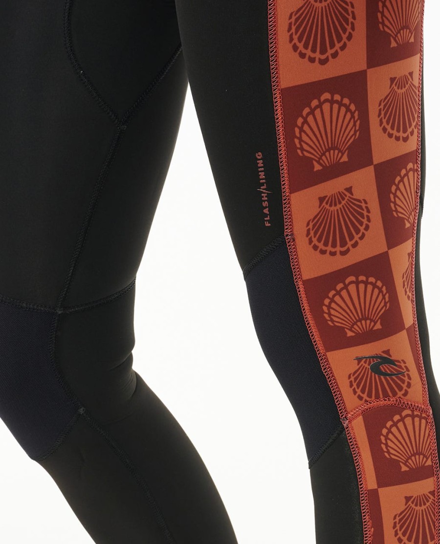 dames dawn patrol 32 wetsuit met ritssluiting op de rug
